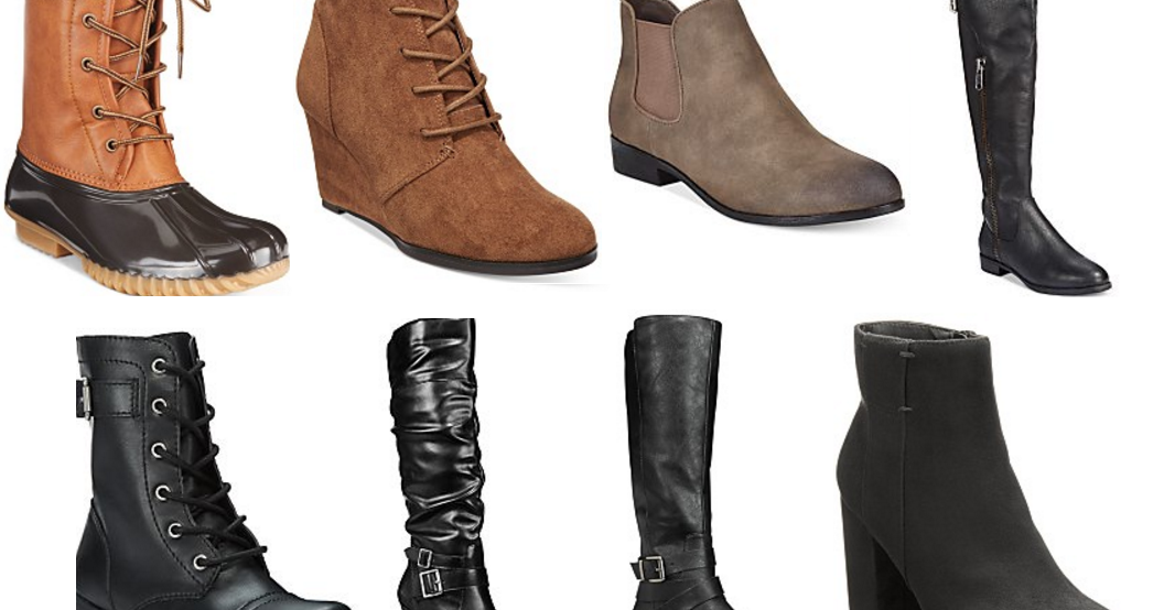 Macy&#39;s Women&#39;s Boots and Booties $19.99 One Day Sale - HEAVENLY STEALS