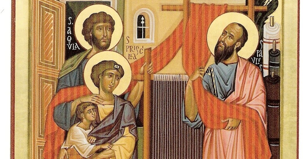 Surburg's blog: Commemoration of Aquila, Priscilla and Apollos