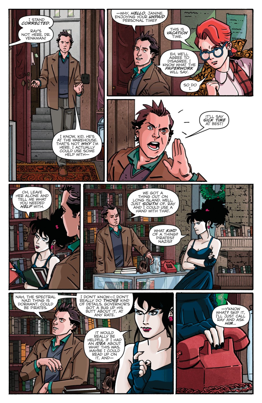 Read online Ghostbusters (2013) comic -  Issue #7 - 10
