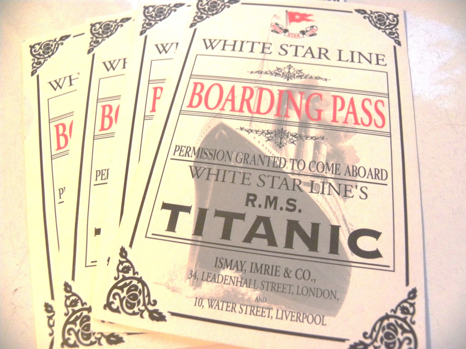 Sing and Don't Be Silent Now Boarding the RMS Titanic April 10, 1912