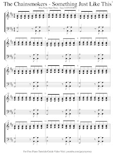 gary o mystory something just like this piano sheet music