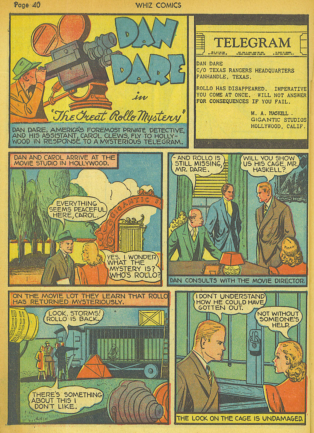 WHIZ Comics issue 5 - Page 42