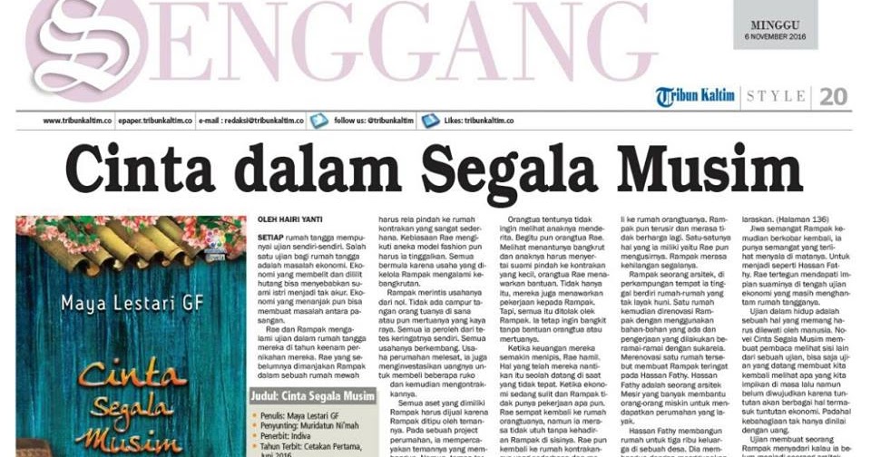 Cinta Dalam Segala Musim Hairi Yanti S Blog
