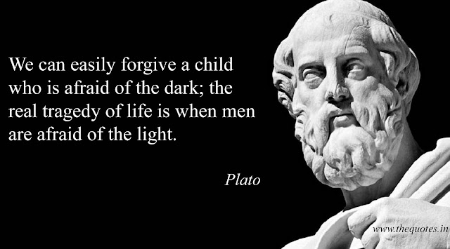 Plato the beginning child afraid of dark