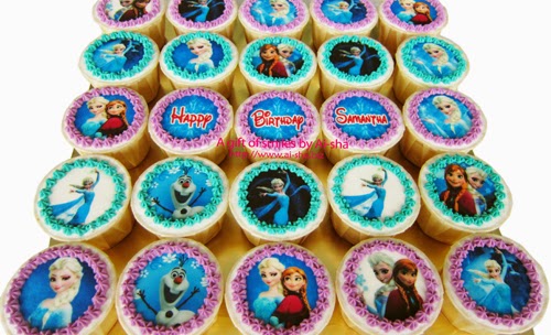 Disney Frozen Cupcake