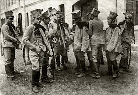 WW2 military uniforms - group of Polish Uhlans
