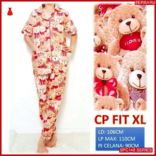 SPC148P54 Piyama Bear Bhn Cp Baju Tidur Wanita | BMGShop