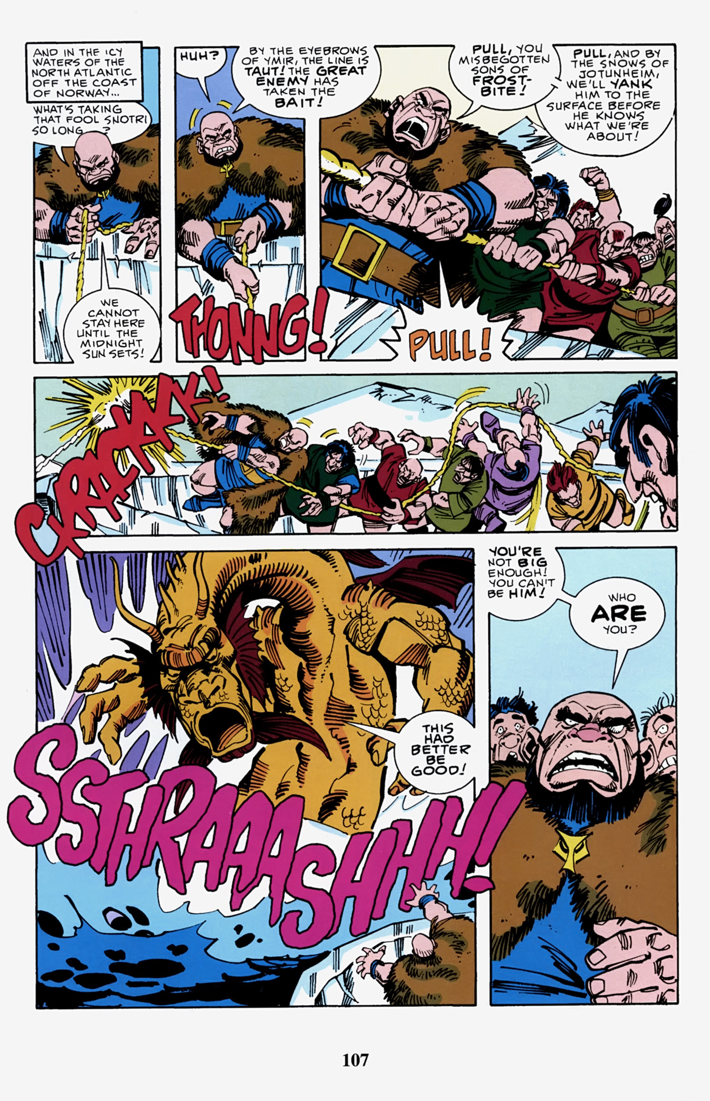 Read online Thor Visionaries: Walter Simonson comic -  Issue # TPB 5 - 109