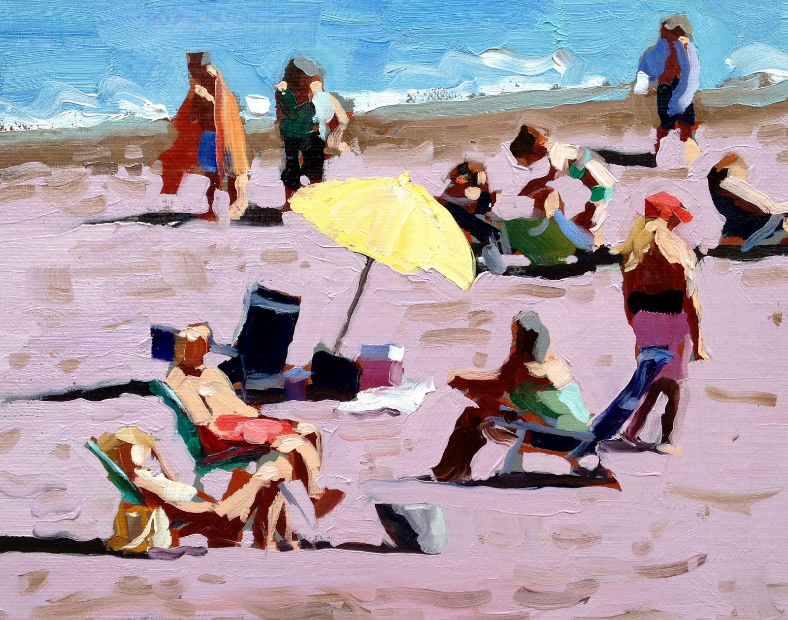 Nancy Colella: Simply Painting: It's Official. Summer is here.