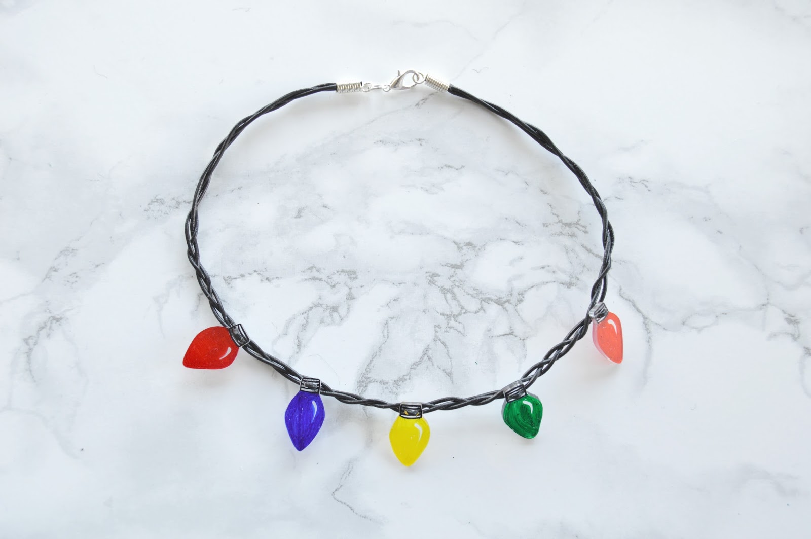 Vikalpah DIY Christmas lights Choker & Necklace