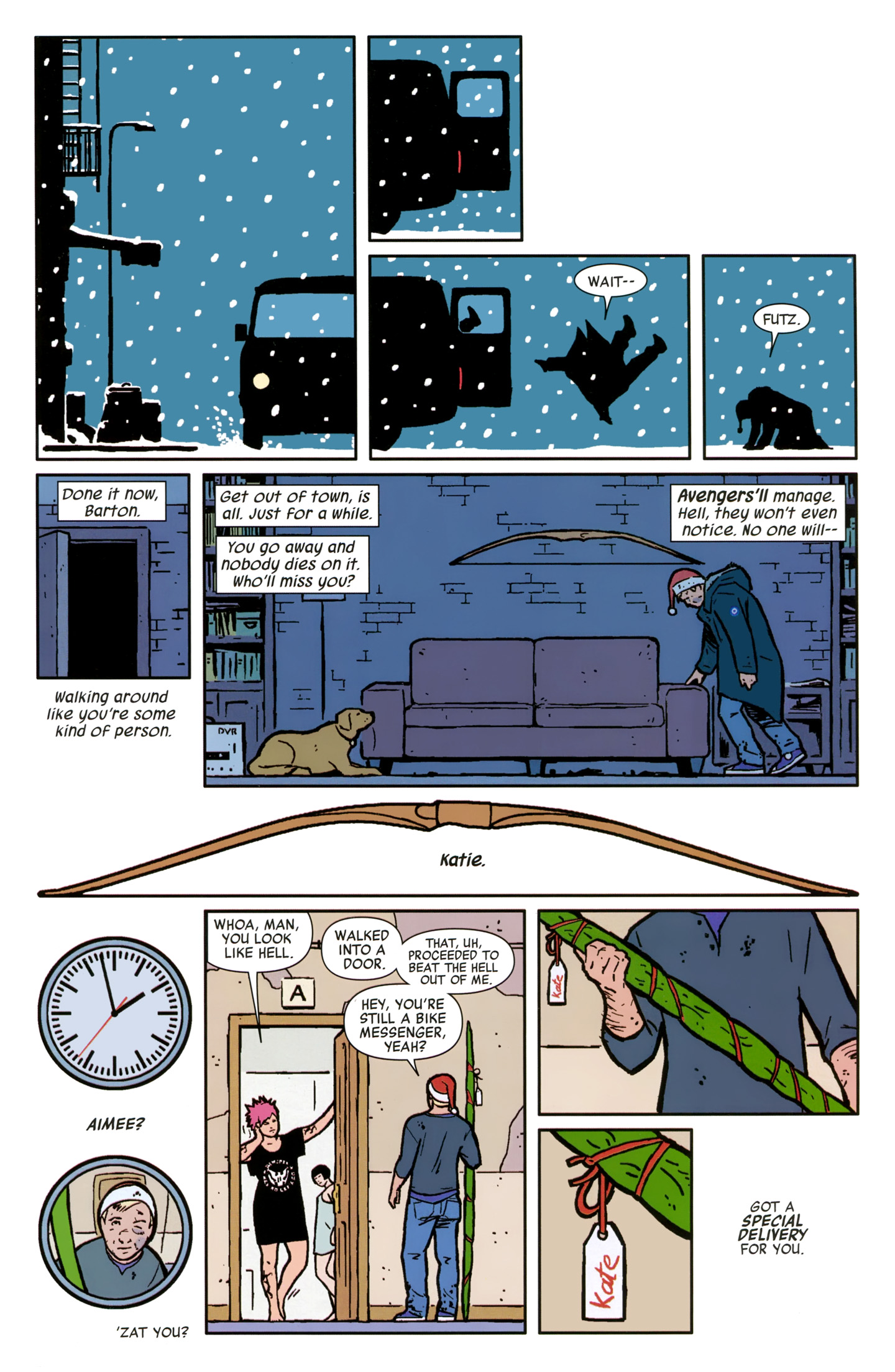 Read online Hawkeye (2012) comic -  Issue #6 - 16