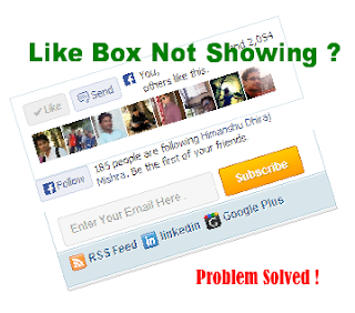 facebook like button not showing problem solved by tricksway.com