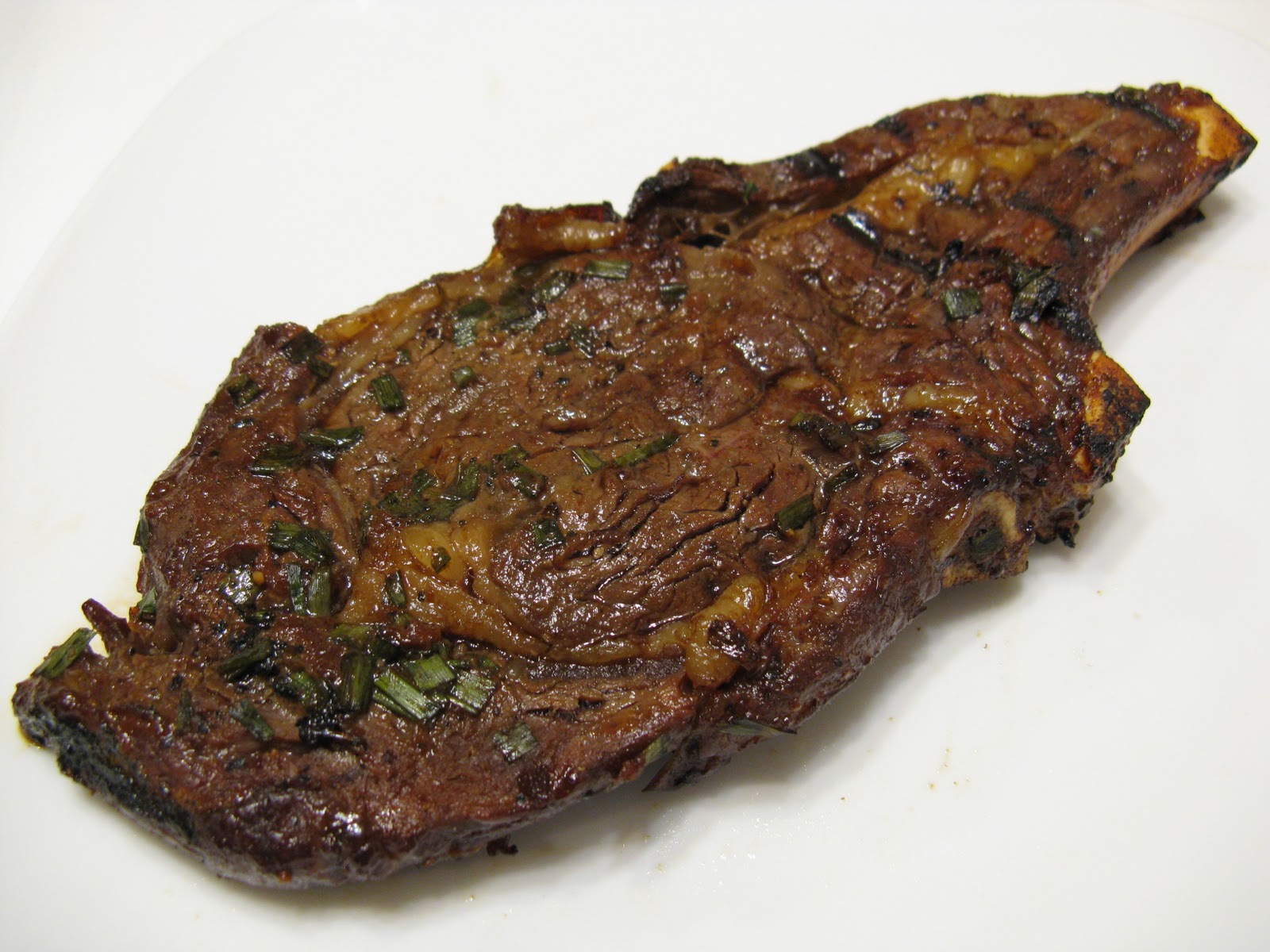 WendyKate TeriyakiMarinated Grilled Rib Steak