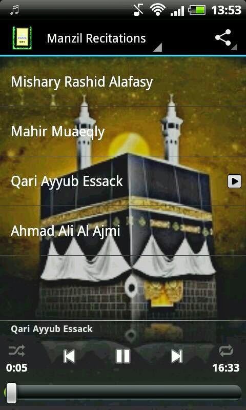 Aplikasi Android Ruqyah -Manzil Ruqyah MP3