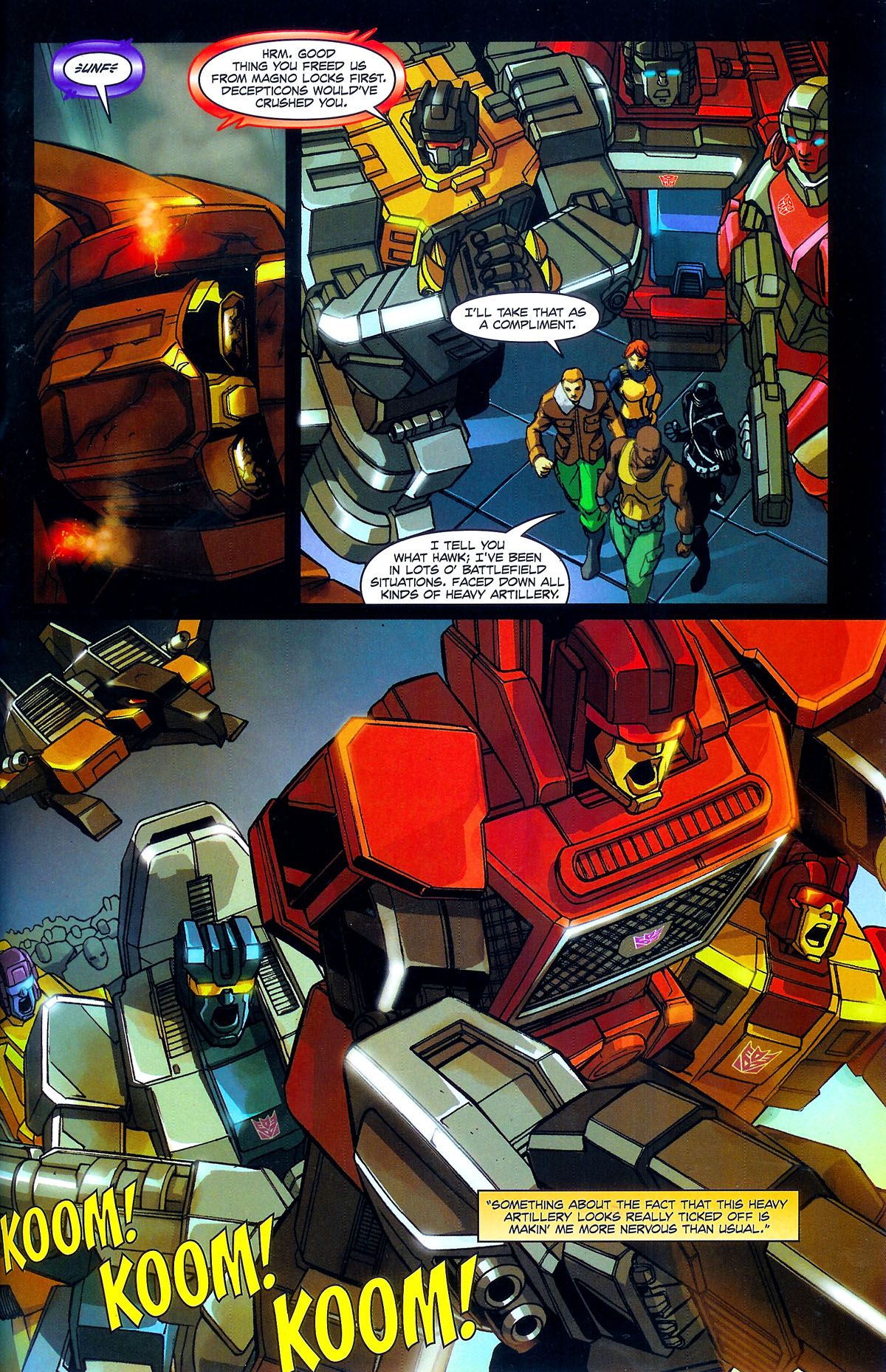 Read online G.I. Joe vs. The Transformers III: The Art of War comic -  Issue #4 - 24
