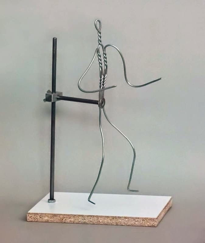 The SVLA Art Room Armature Sculptures