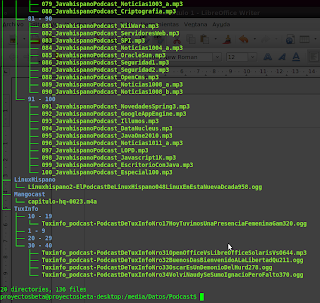 Imagen de listar directorios en forma de árbol en Ubuntu 10.04