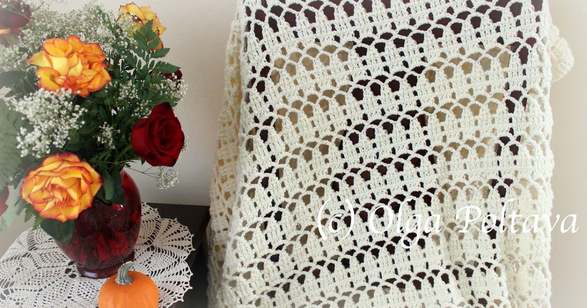 Lacy Crochet Easy Lace Throw Crochet Pattern, Impeccable Big Yarn