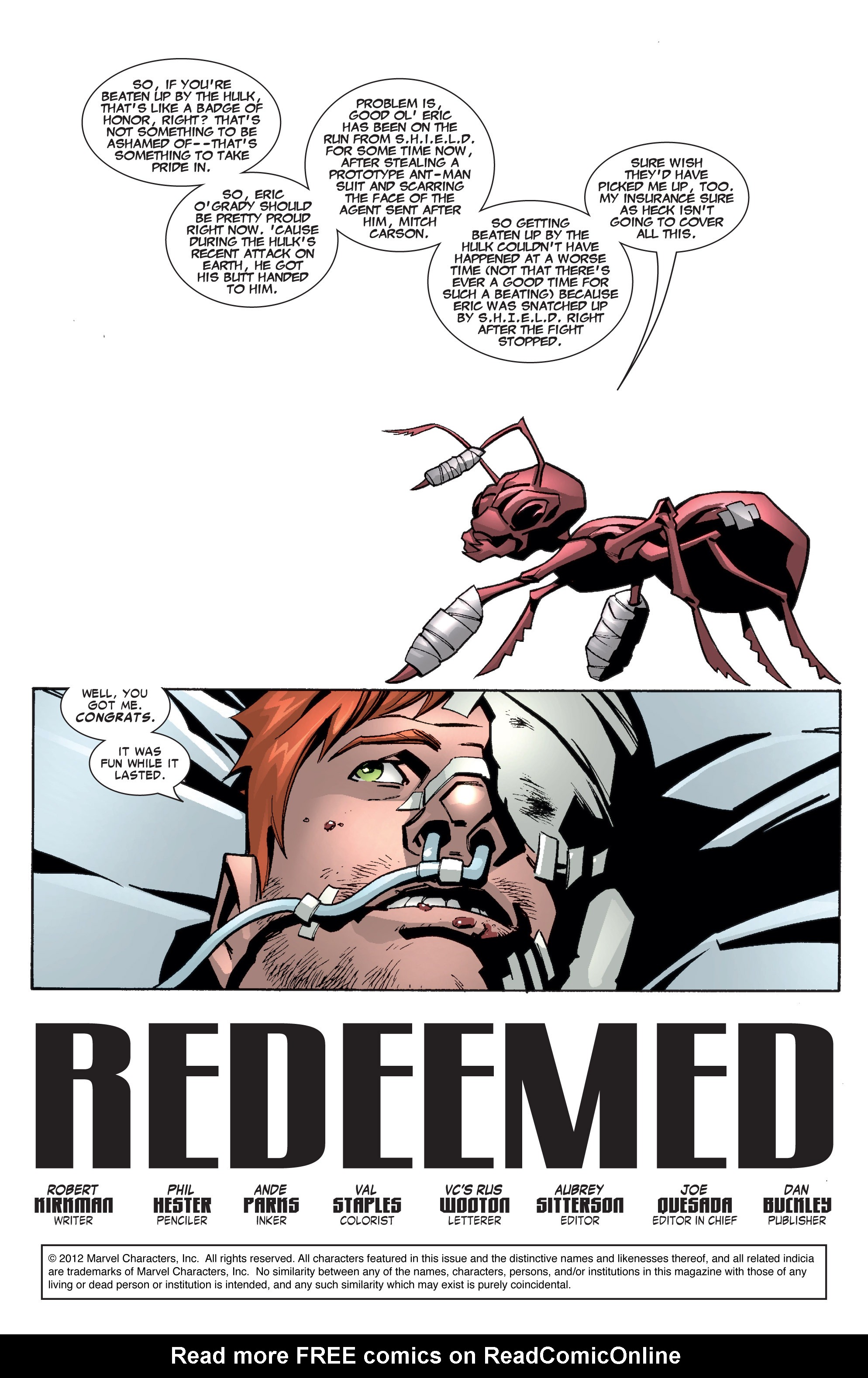 Read online The Irredeemable Ant-Man comic -  Issue #11 - 2