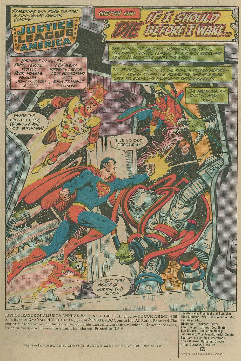 Read online Justice League of America (1960) comic -  Issue # _Annual 1 - 2