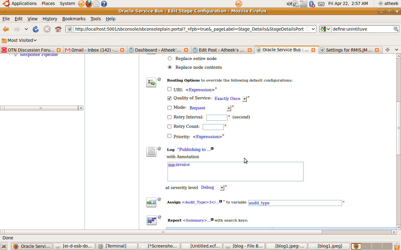 Oracle SOA and OSB Blog