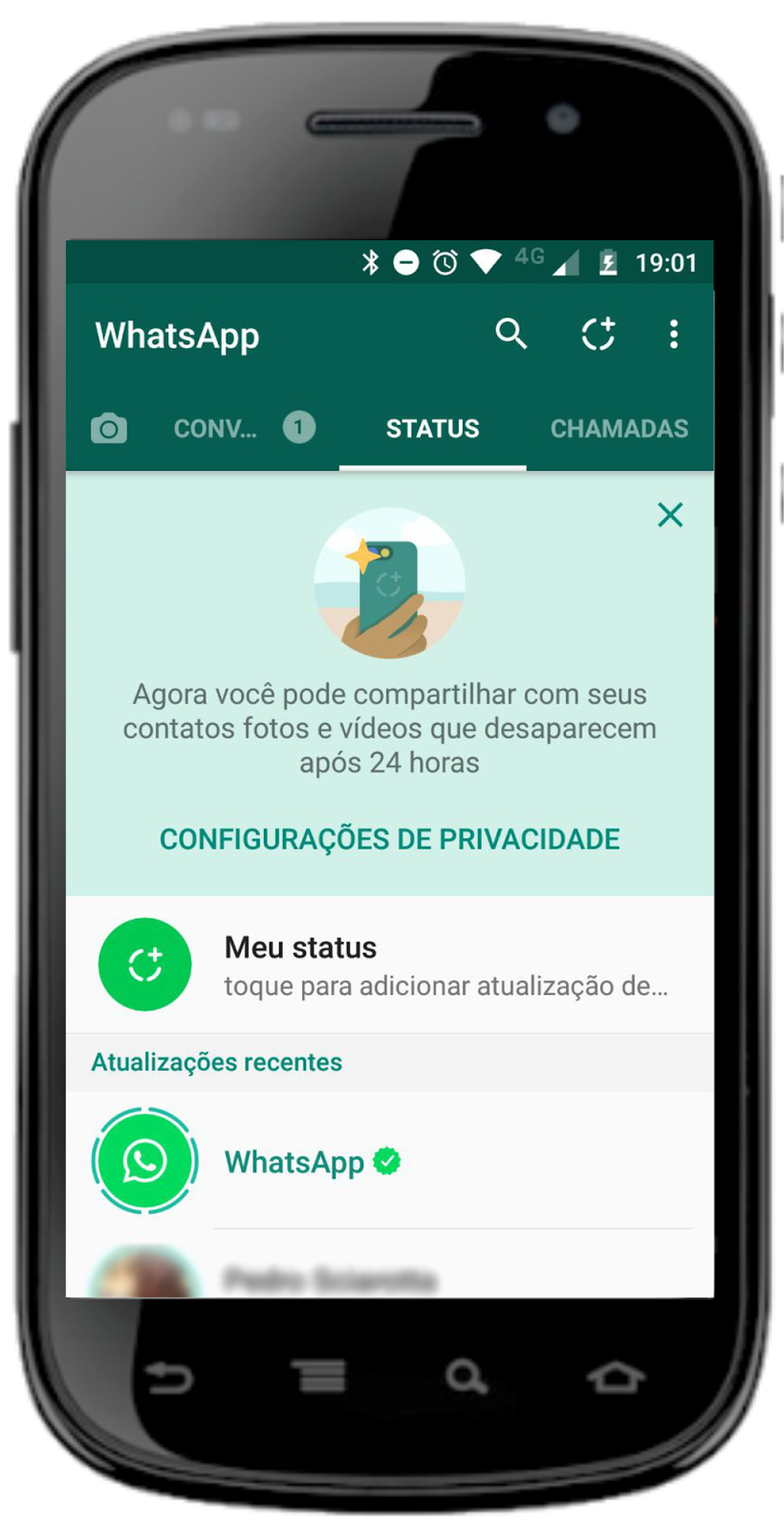 Entenda o novo recurso de Status do Whatsapp ARX Blog Tecnologia