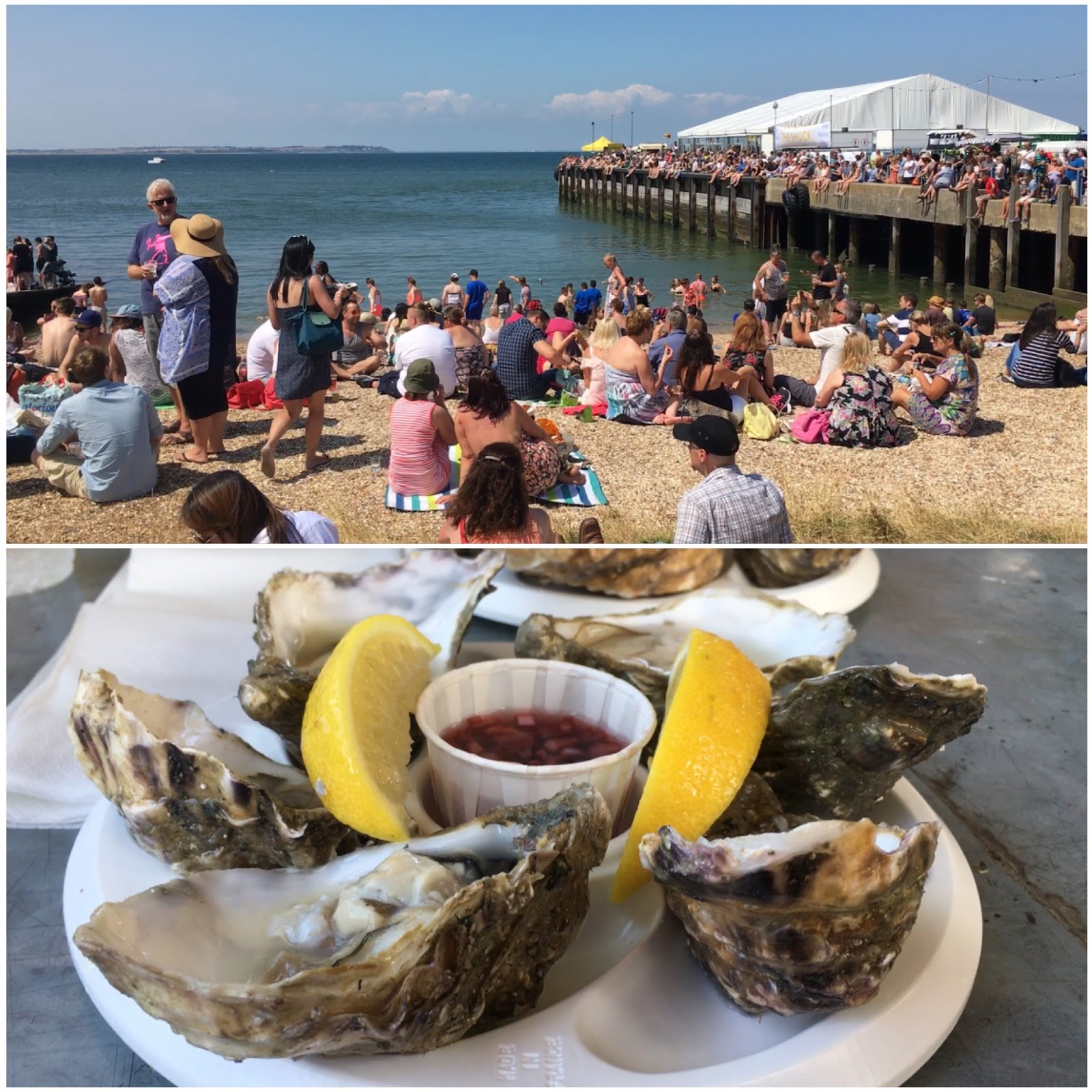 Oysters in Whitstable, Kent