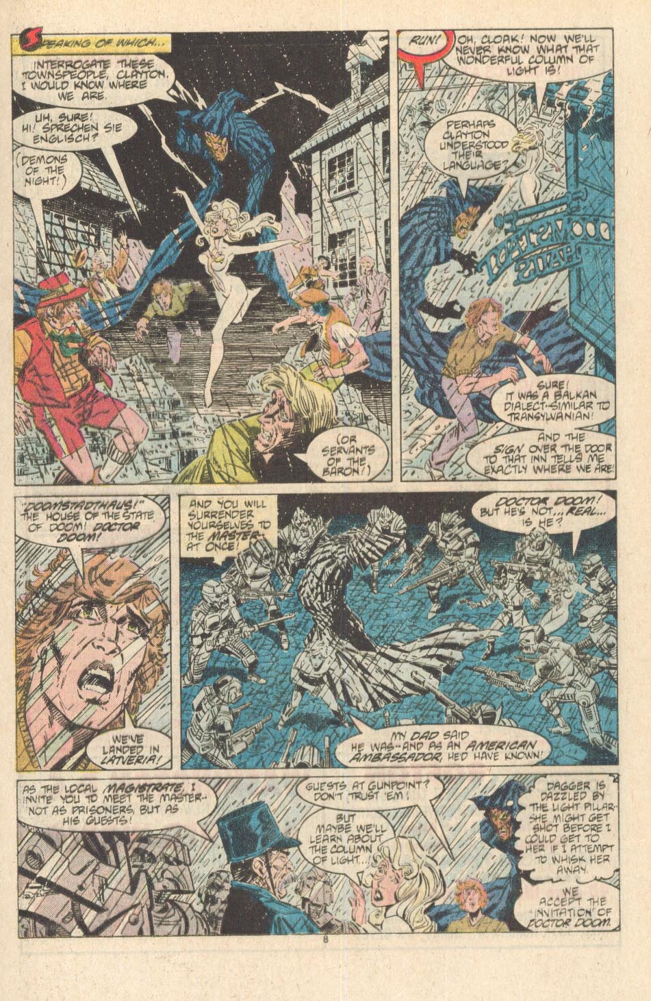 Read online Cloak and Dagger (1985) comic -  Issue #10 - 9