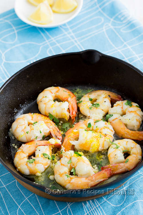 Lemon Garlic Prawns02