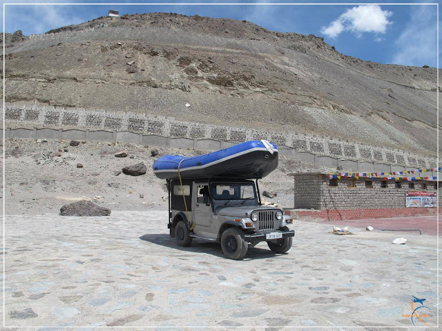 Confluência dos Rios Indus e Zanskar, em Ladakh, Índia.