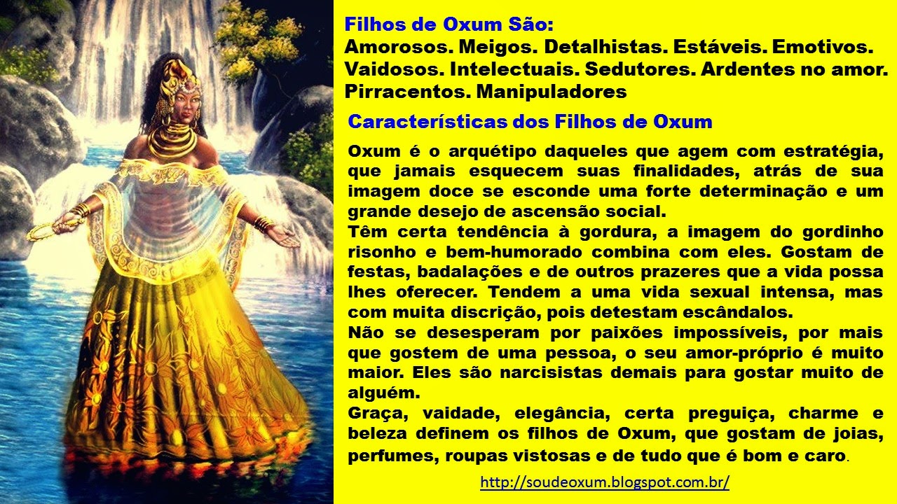 Sou De Oxum Oxum