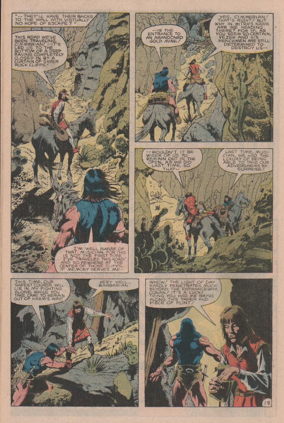 Conan the Barbarian (1970) Issue #160 #172 - English 19