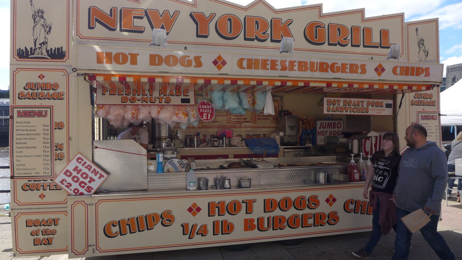 The Secret Diner Newcastle Quayside Sunday Market