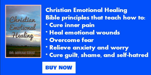 Christian emotional healing book uses biblical principles to teach you how to cure inner pain and heal emotinal wounds.
