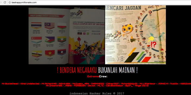 Tak Senang Bendera Indonesia Terbalik, Hacker Indonesia Beraksi