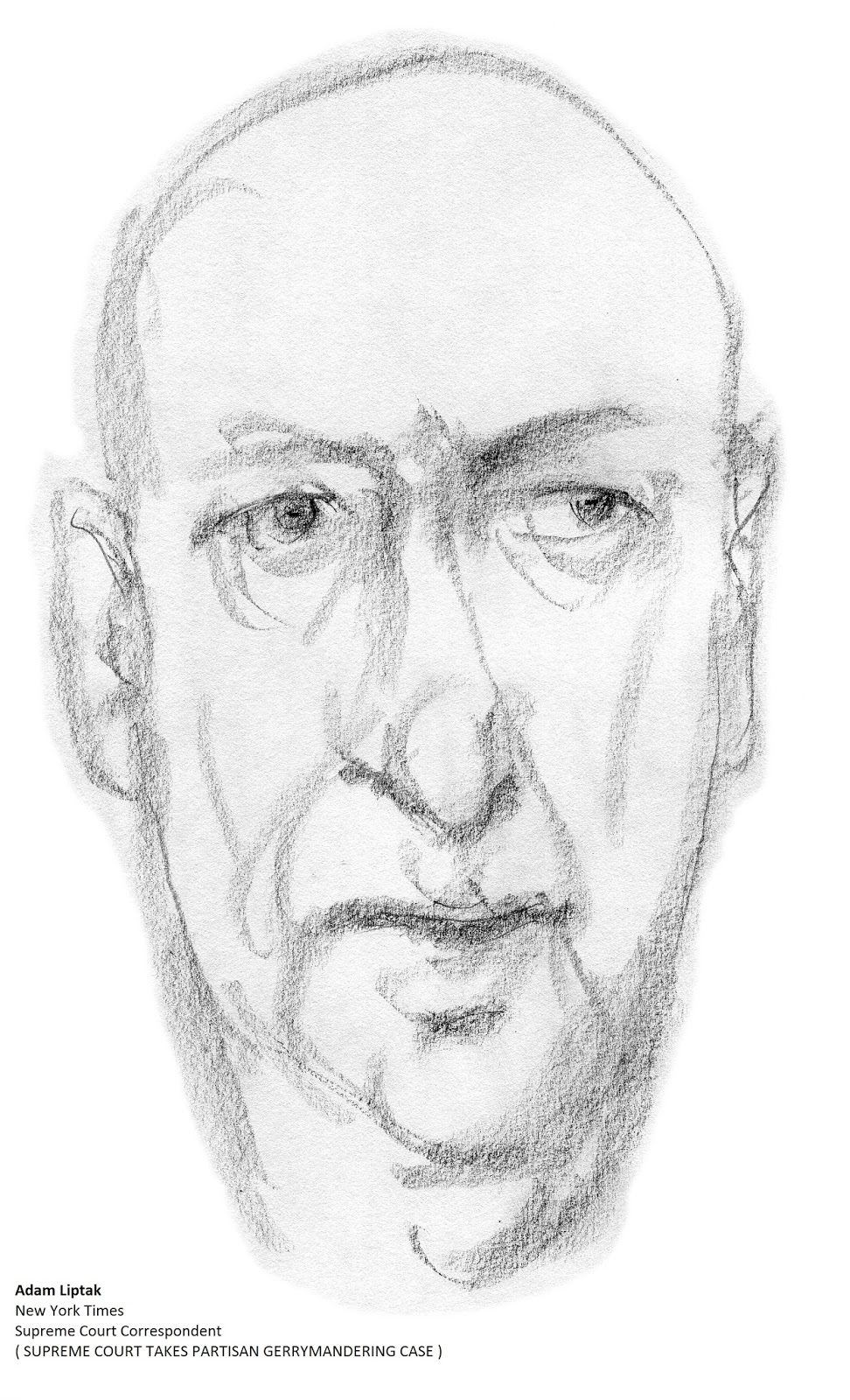 daily drawings Adam Liptak