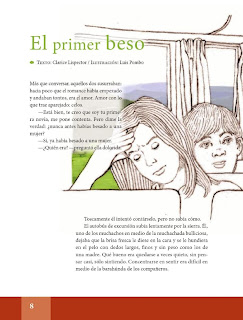 Apoyo Primaria Español Lecturas 6to Grado El primer beso