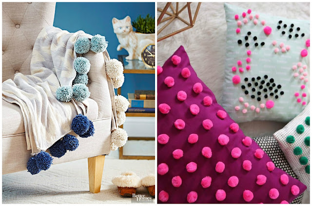 Pom - Pom Blanket Pillow
