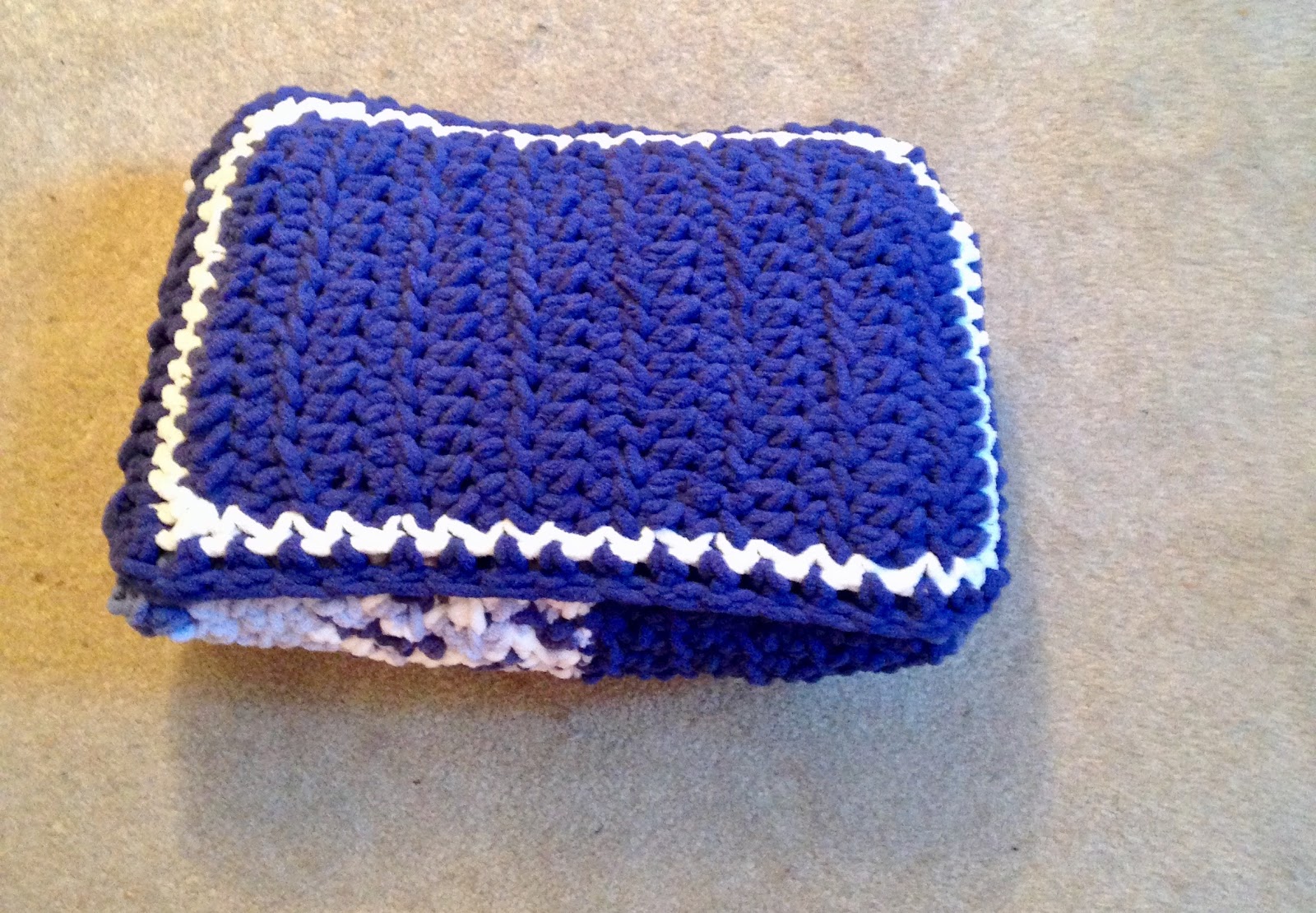 The Perfect Stitch... Blue Dreams Toddler Blanket/Pillow