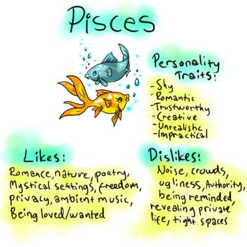 Pisces Character Traits And Personality - PELAJARAN