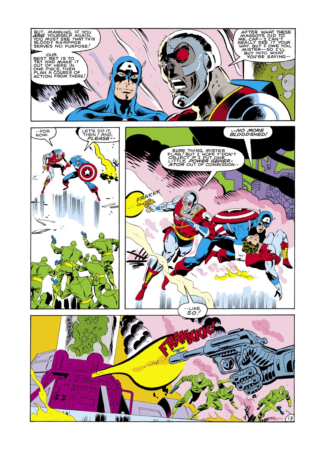 Read online Captain America (1968) comic - Issue #287 - 14