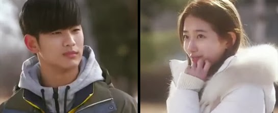 Do Min Joon runs into Suzy 수지 who says he looks just like her old boyfriend, Sam Dong.