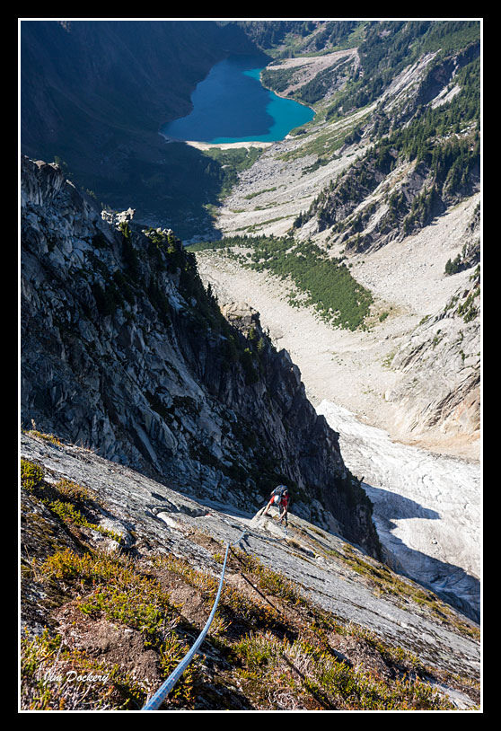 Mount Stuart Climb Project Route Vesper Peak Ragged Edge/North Face