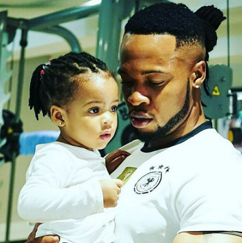 unnamed Flavour shares adorable photo with his daughter, Sophia