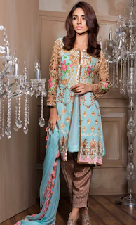 Charizma Diamond Dust Luxury Eid Chiffon Collection 2016-17