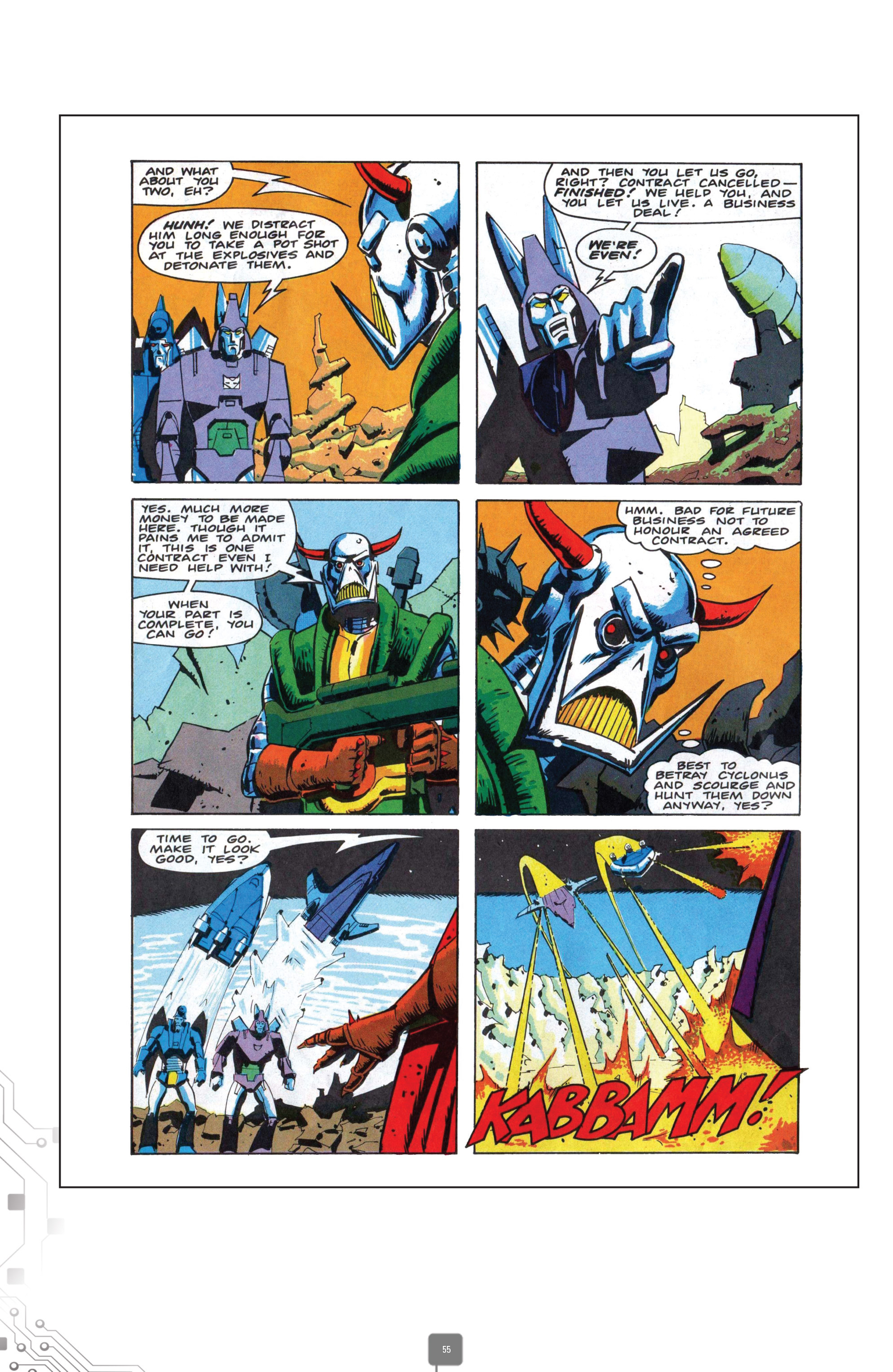 Read online The Transformers Classics UK comic -  Issue # TPB 5 - 57
