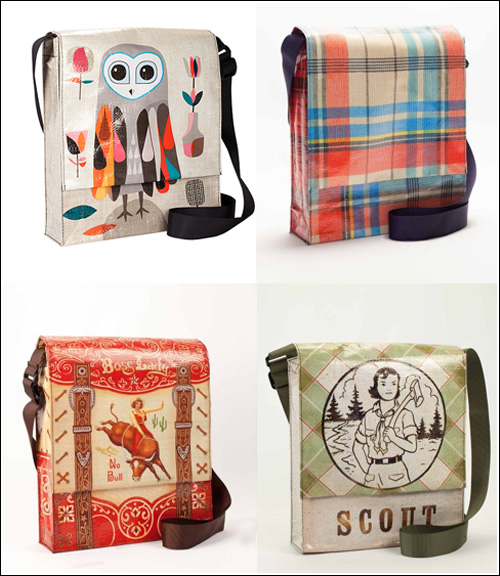 My Owl Barn Retro Inspired bags by Blue Q