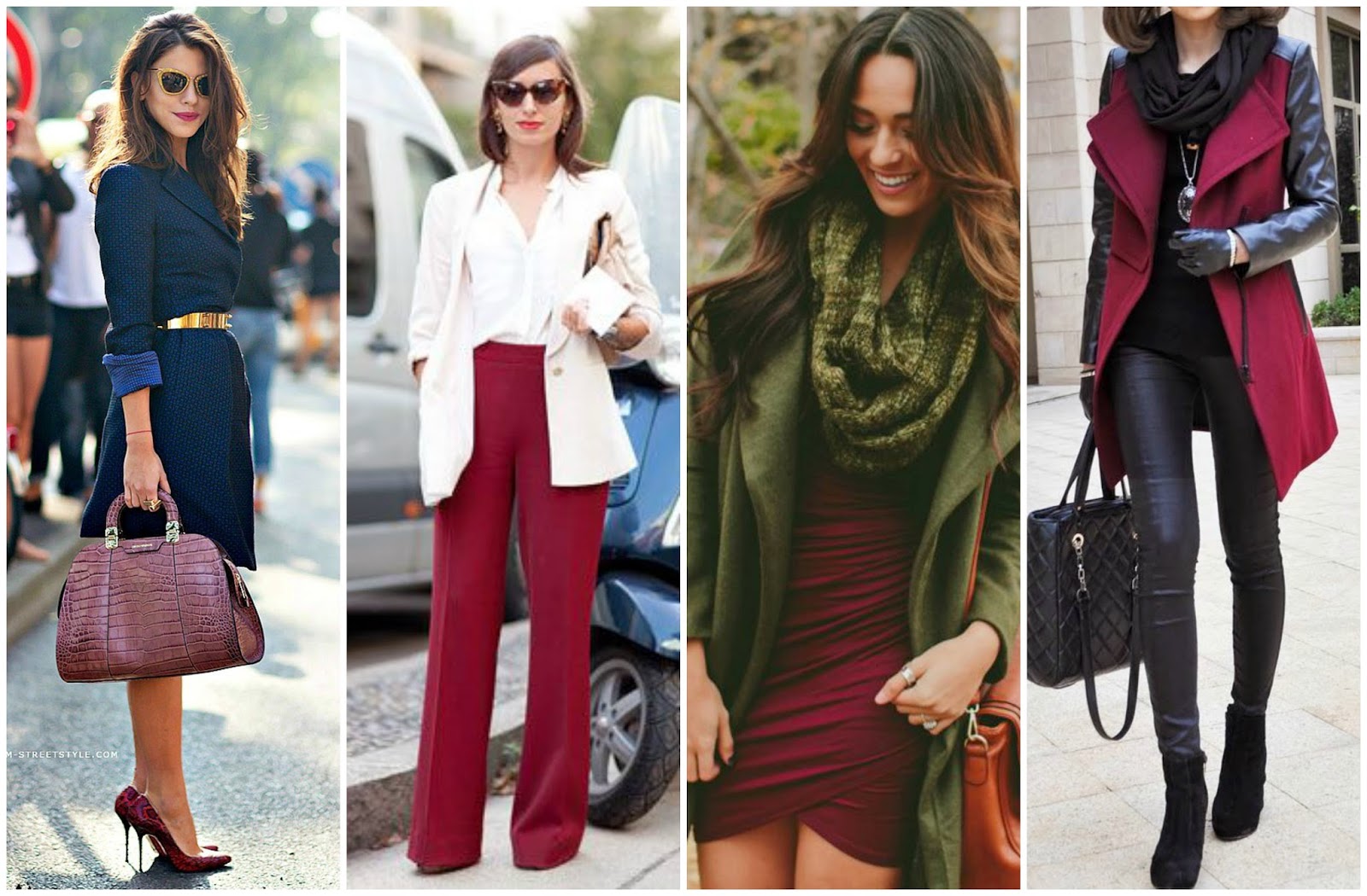 Silk and Spice: How To: Wear Burgundy {a.k.a. Oxblood}