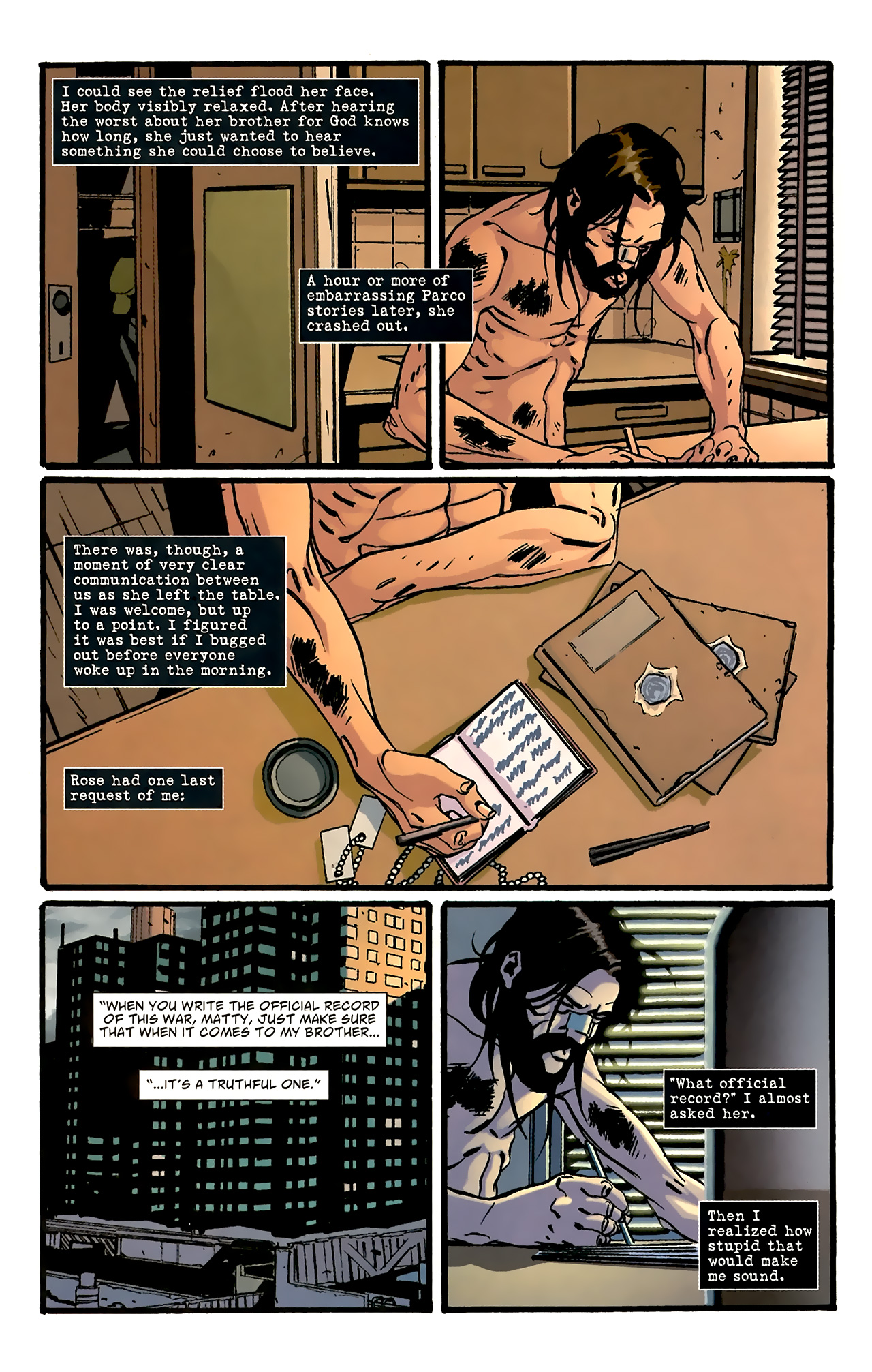 Read online DMZ (2006) comic -  Issue #53 - 12