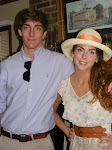 Catie and Kyle on their way to the Carolina Cup